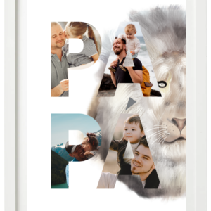 Foto lámina papa león