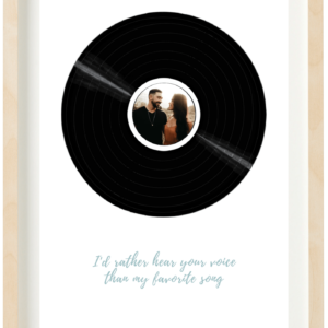 Lamina vinilo romantica