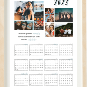 calendario personalizado 2023